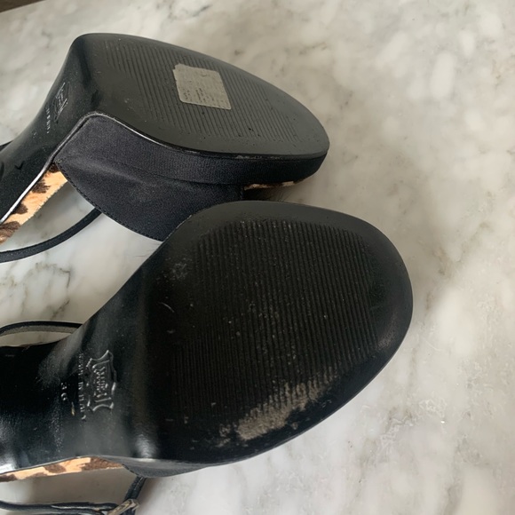 Dolce & Gabbana Mink Fur Heel Sandals - Picture 7 of 8